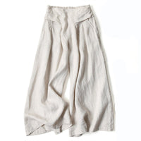 Marisa™ Wide-Leg Relaxed Pants in Beige