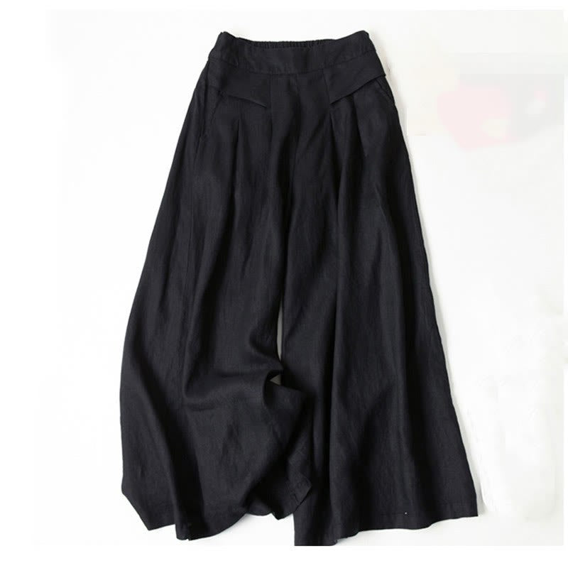 Marisa™ Wide-Leg Relaxed Pants in Black