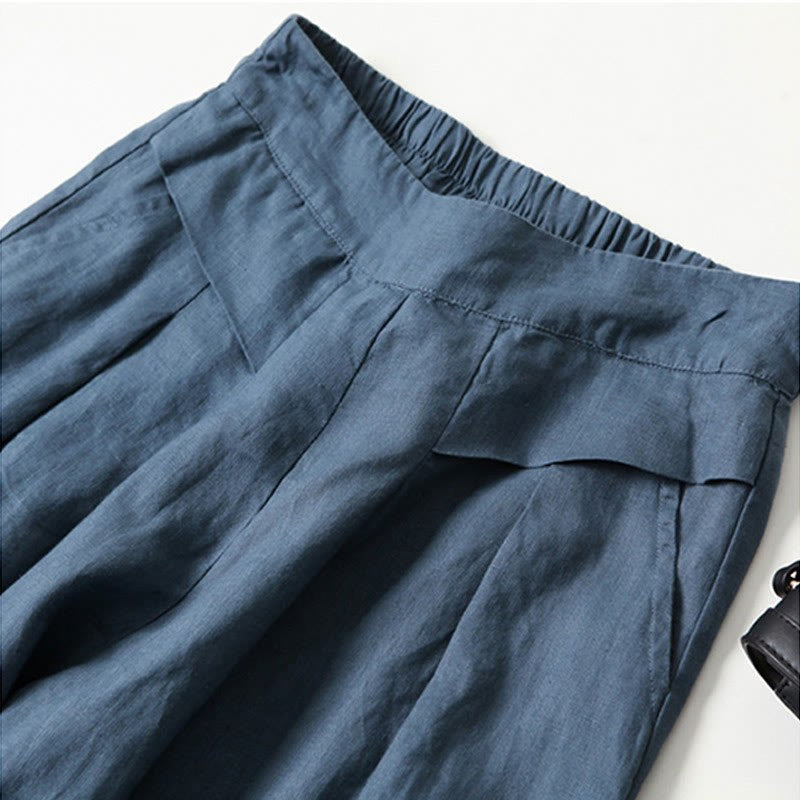 Marisa™ Wide-Leg Relaxed Pants in Blue