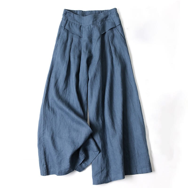 Marisa™ Wide-Leg Relaxed Pants in Blue