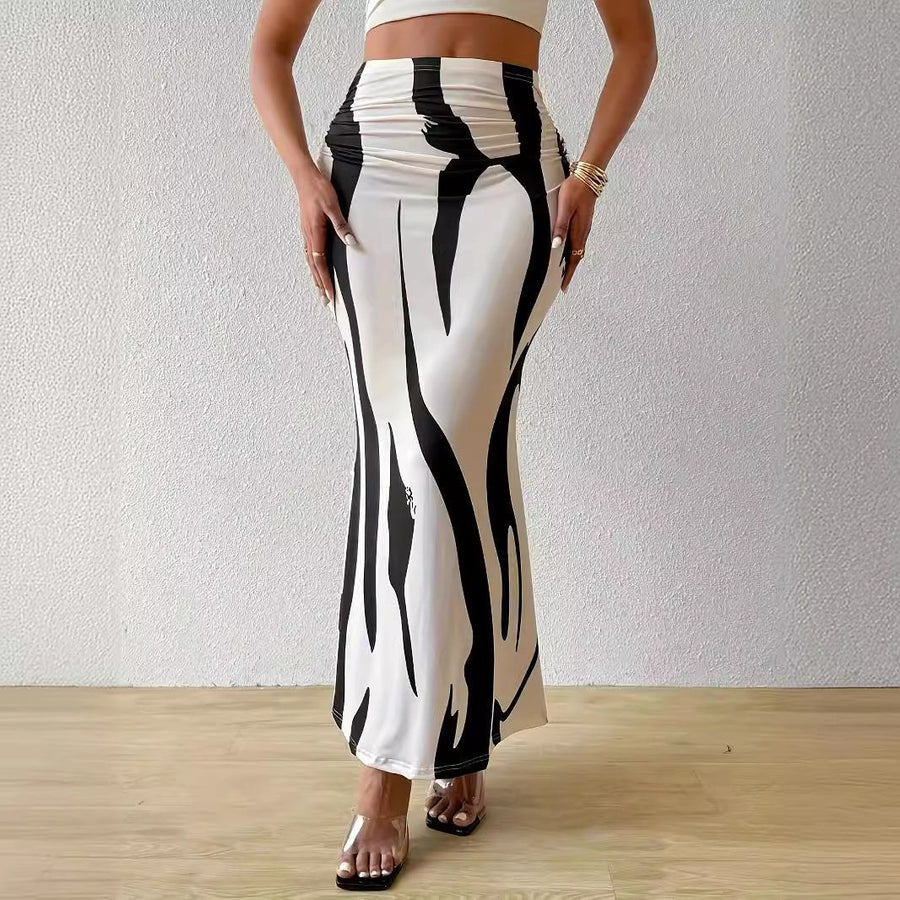Marisol Elegant Skirt with Elastic Waist