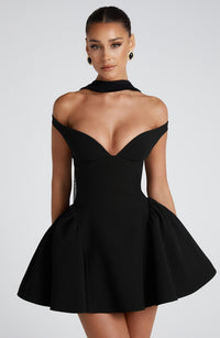 Bellamy Mini Dress – Black
