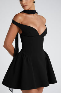 Bellamy Mini Dress – Black
