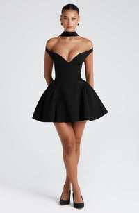 Bellamy Mini Dress – Black