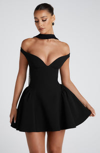 Bellamy Mini Dress – Black
