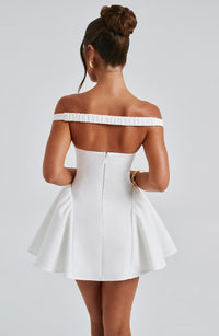 Bellamy Mini Dress – Ivory