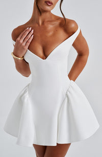 Bellamy Mini Dress – Ivory