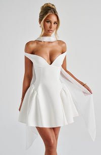 Bellamy Mini Dress – Ivory