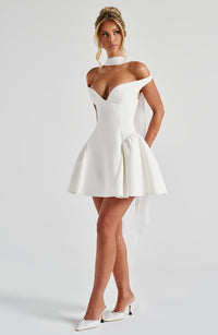 Bellamy Mini Dress – Ivory