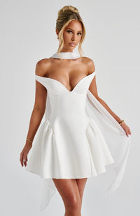 Bellamy Mini Dress – Ivory