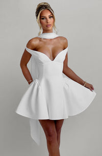 Bellamy Mini Dress – Ivory