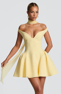 Bellamy Mini Dress – Lemon