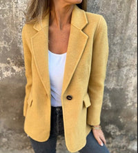 Marlowe Elegant Blazer in Yellow