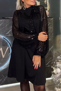 Marlowe Elegant Dress in Black