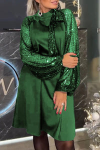 Marlowe Elegant Dress in Green