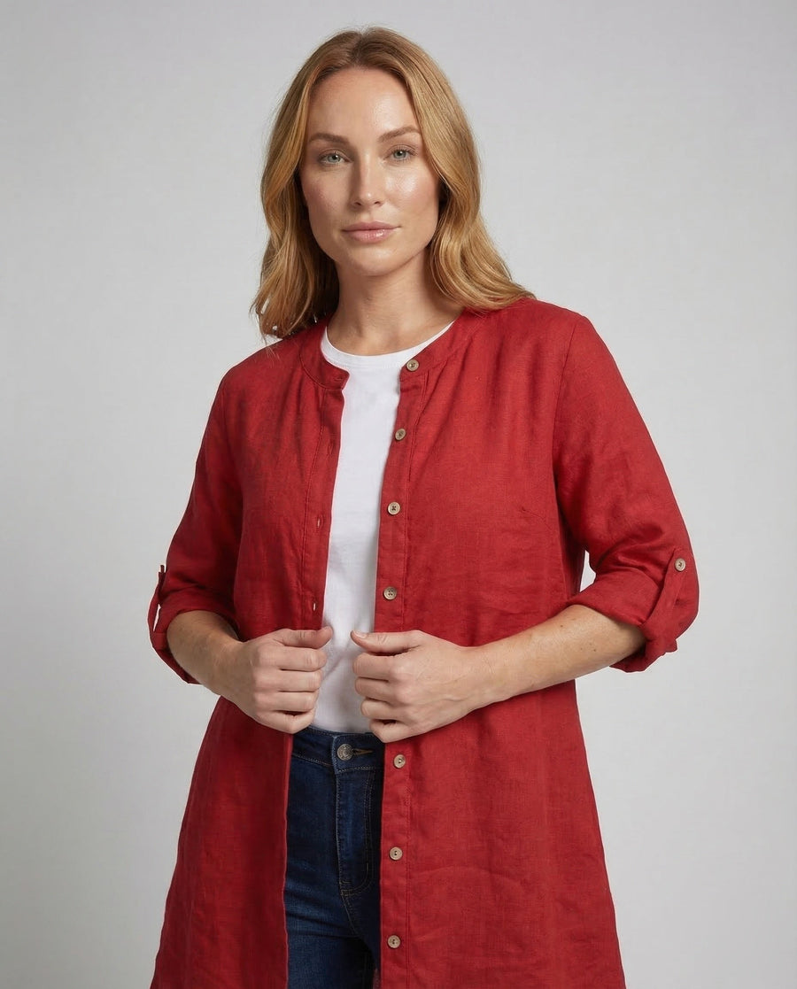 Marlowe Linen Midi Dress