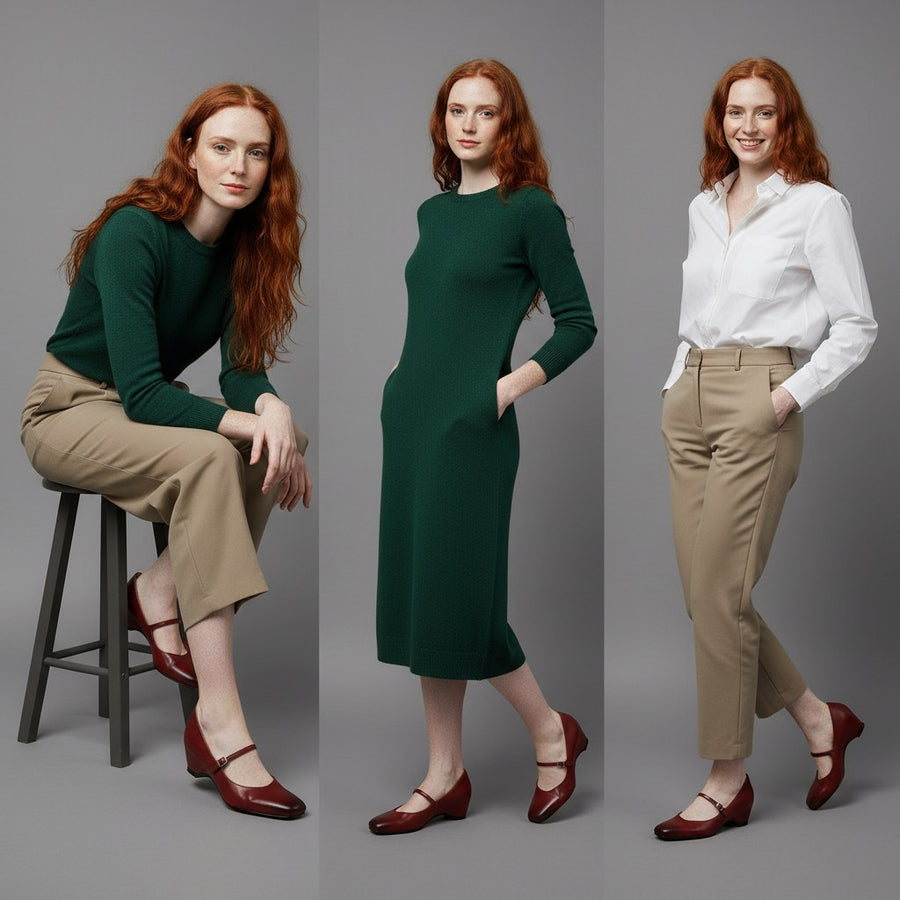 Marlowe Mary Jane Pump in Cabernet