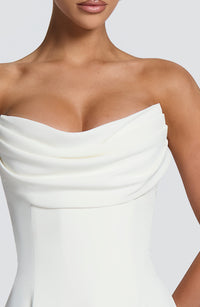 Isla Midi Dress – Ivory