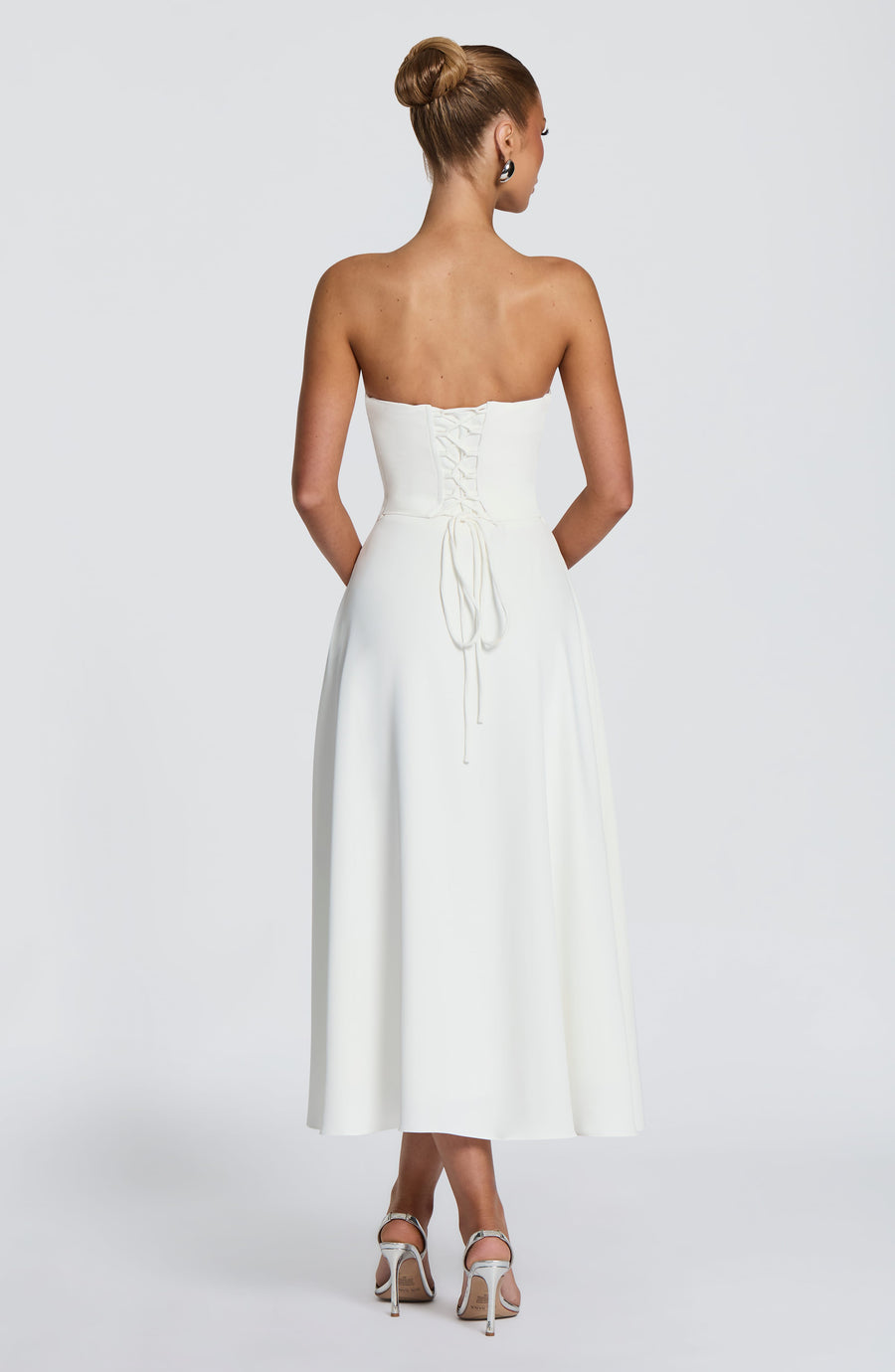 Isla Midi Dress – Ivory
