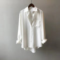 Marlowe Women's Long Sleeve Button-Up Blouse