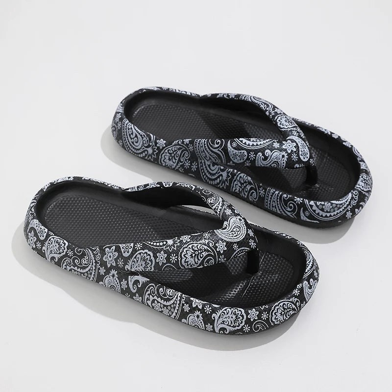 Marsa Cloud Foam Sandals in Black
