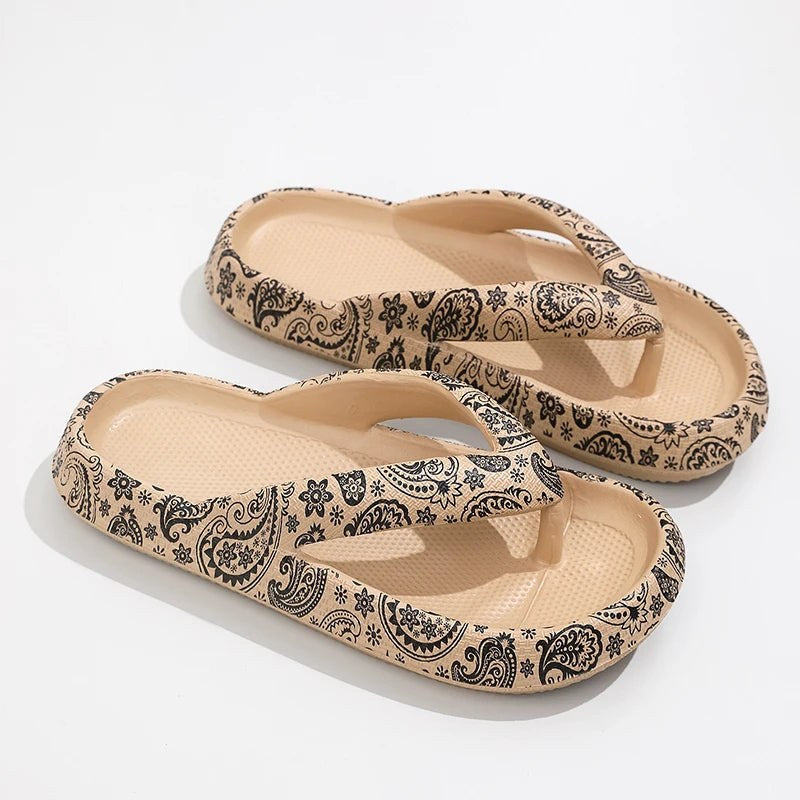 Marsa Cloud Foam Sandals in Khaki