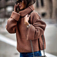 Marta Knit Sweater in Brown