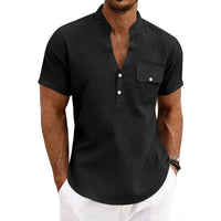 Mathis Lightweight Shirt in Navy