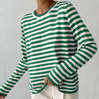 Mathis Shirt with Striped in Green