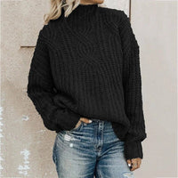 Matilda Knit Sweater in Black