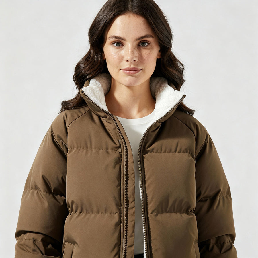 Matilda Lightweight Jacket in Brown