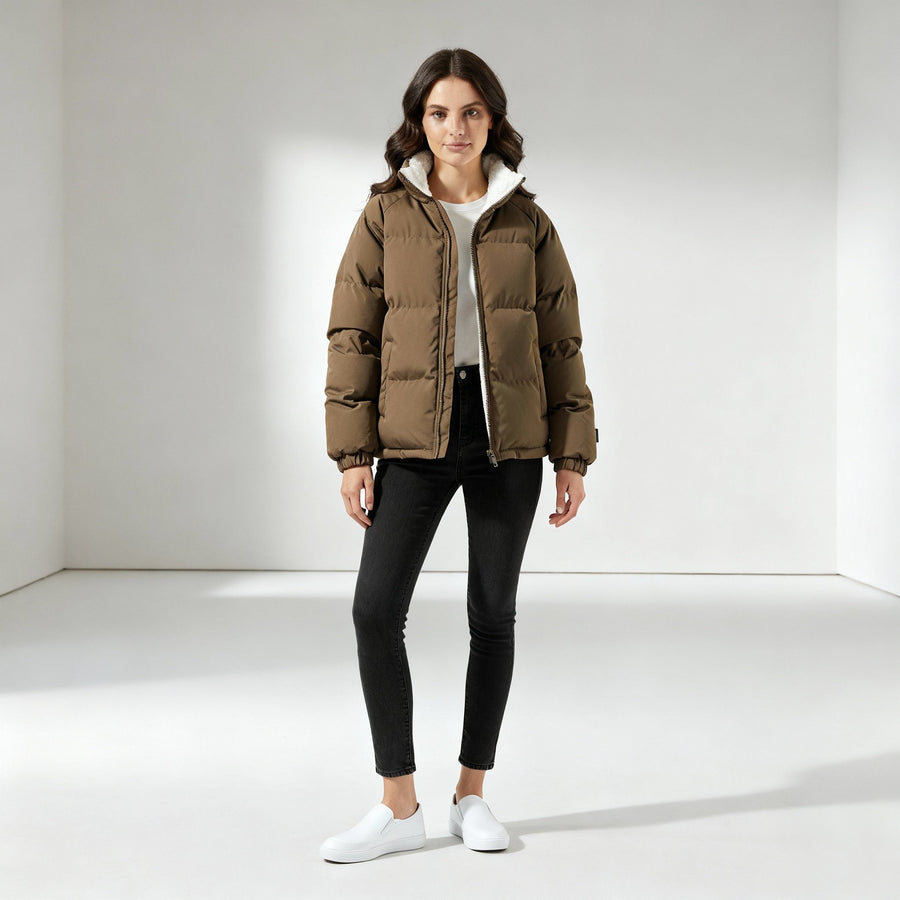 Matilda Lightweight Jacket in Brown