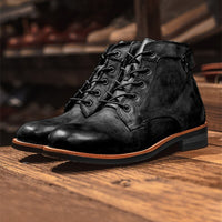 Matteo Orthopaedic Boots in Black