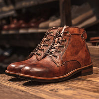 Matteo Orthopaedic Boots in Brown