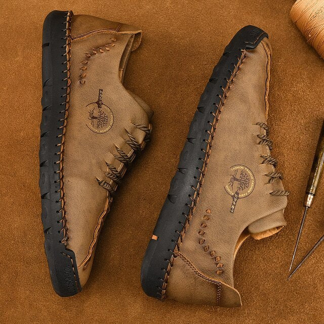 Matteo Shoes in Khaki