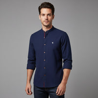 Matthias Shirt in Navy Blue