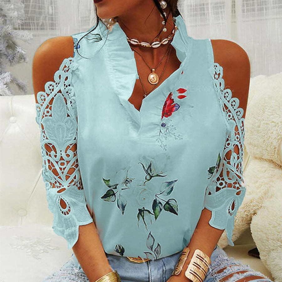 Maude Blouse in Blue
