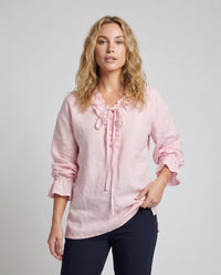 Maude Blouse with Ruffles