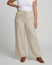 Maude Comfortable Linen Trousers