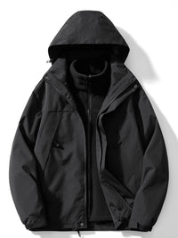 Maude Jacket with Hood in Black