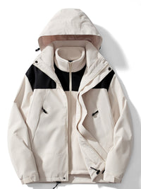 Maude Jacket with Hood in Khaki