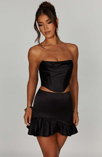 Giada Mini Skirt - Black