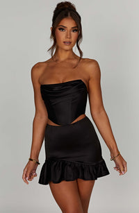 Giada Mini Skirt - Black