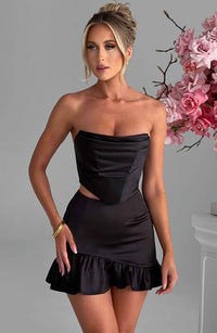 Giada Mini Skirt - Black