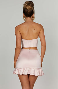 Giada Mini Skirt - Blush