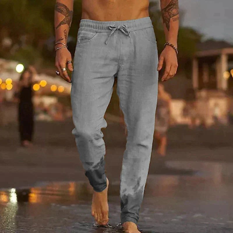 Maurice Casual Trousers in Grey