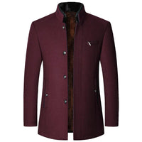 Maurice Coat in Burgundy
