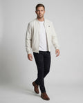 Maurice Lightweight Bomber Jacket with Stand Collar