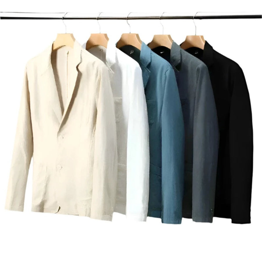 Maurits Elegant Linen Jacket