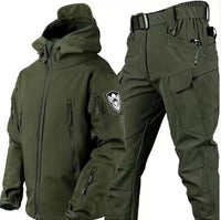 Maurits Jacket with Hood in Green